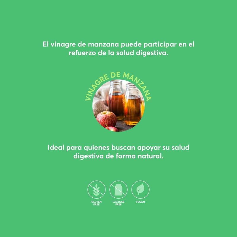 V-Gummies - Vinagre de Manzana - Gominolas para Salud Digestiva 🌿