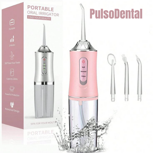 PulsoDental : Irrigador bucal inalámbrico de alta presión