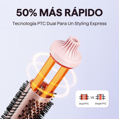 Blowout Boost, Cepillo Térmico de 1.5 Pulgadas con Iones Negativo