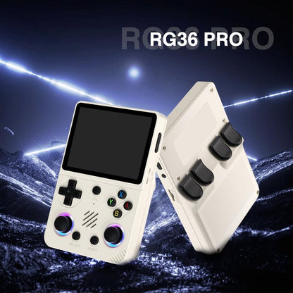 Consola de videojuegos portátil Retro Pro (luz RGB), más de 20000 juegos, sistema Linux, pantalla IPS de 3,5 inch, consola de juegos inalámbrica de bolsillo portátil, consola de juegos recargable para el hogar, dispositivo de carga